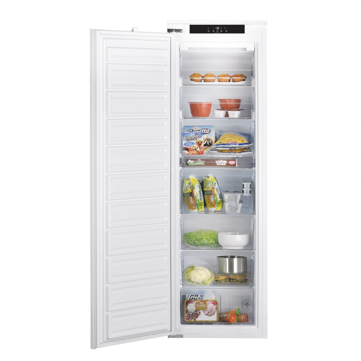 euronics frost free freezers