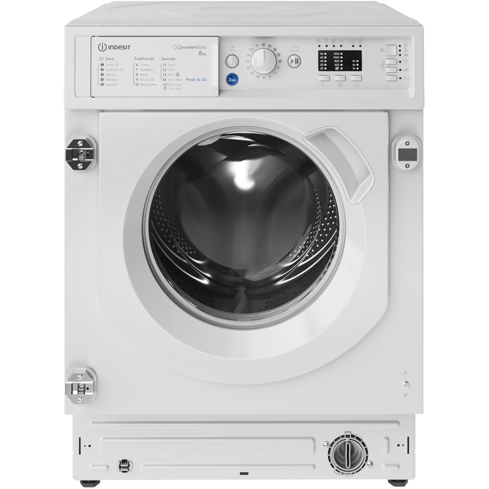 Indesit BIWMIL81485UK 8kg 1400 Spin Speed Integrated Washing Machine thumbnail image